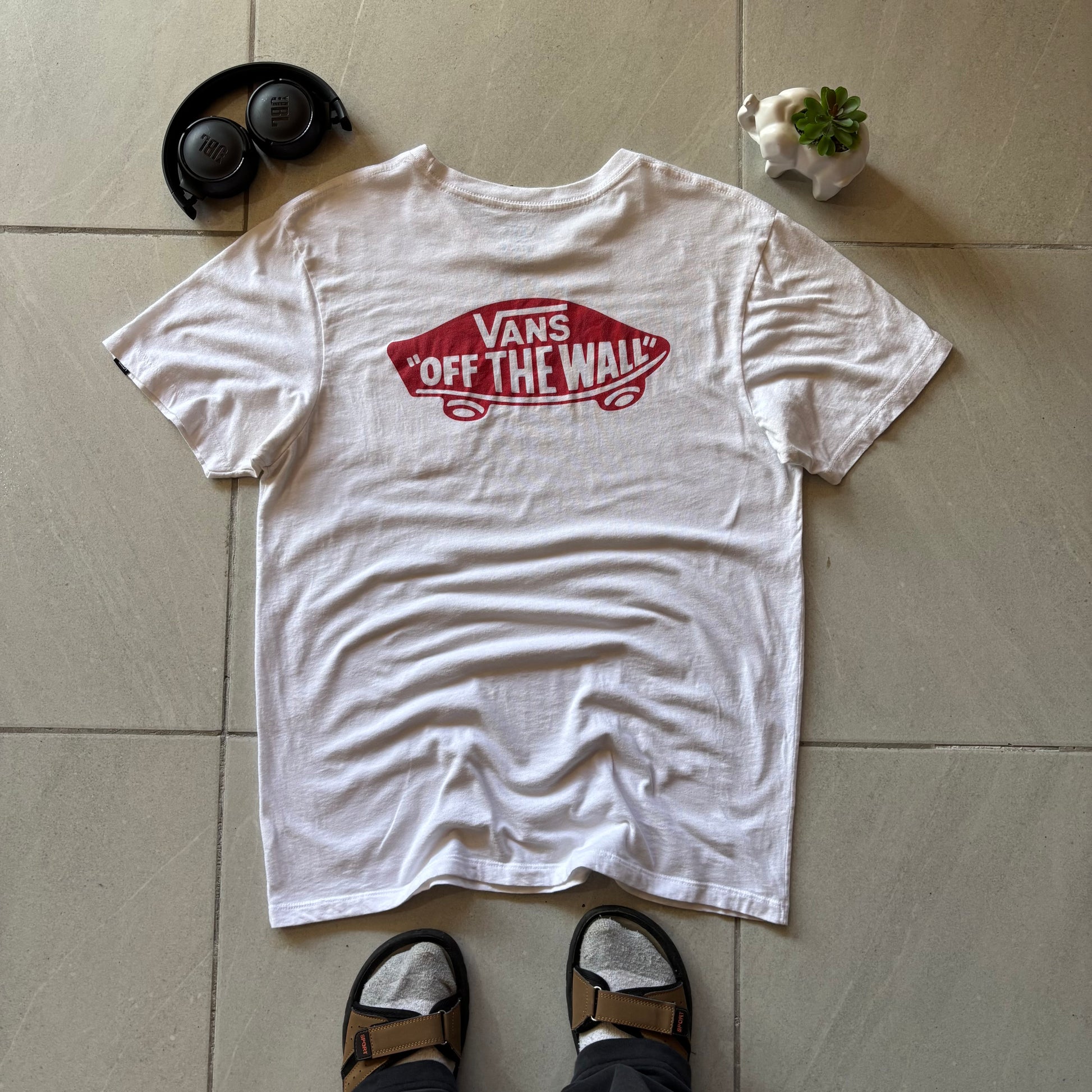 (M BOXY) VANS SKATEBOARD TEE