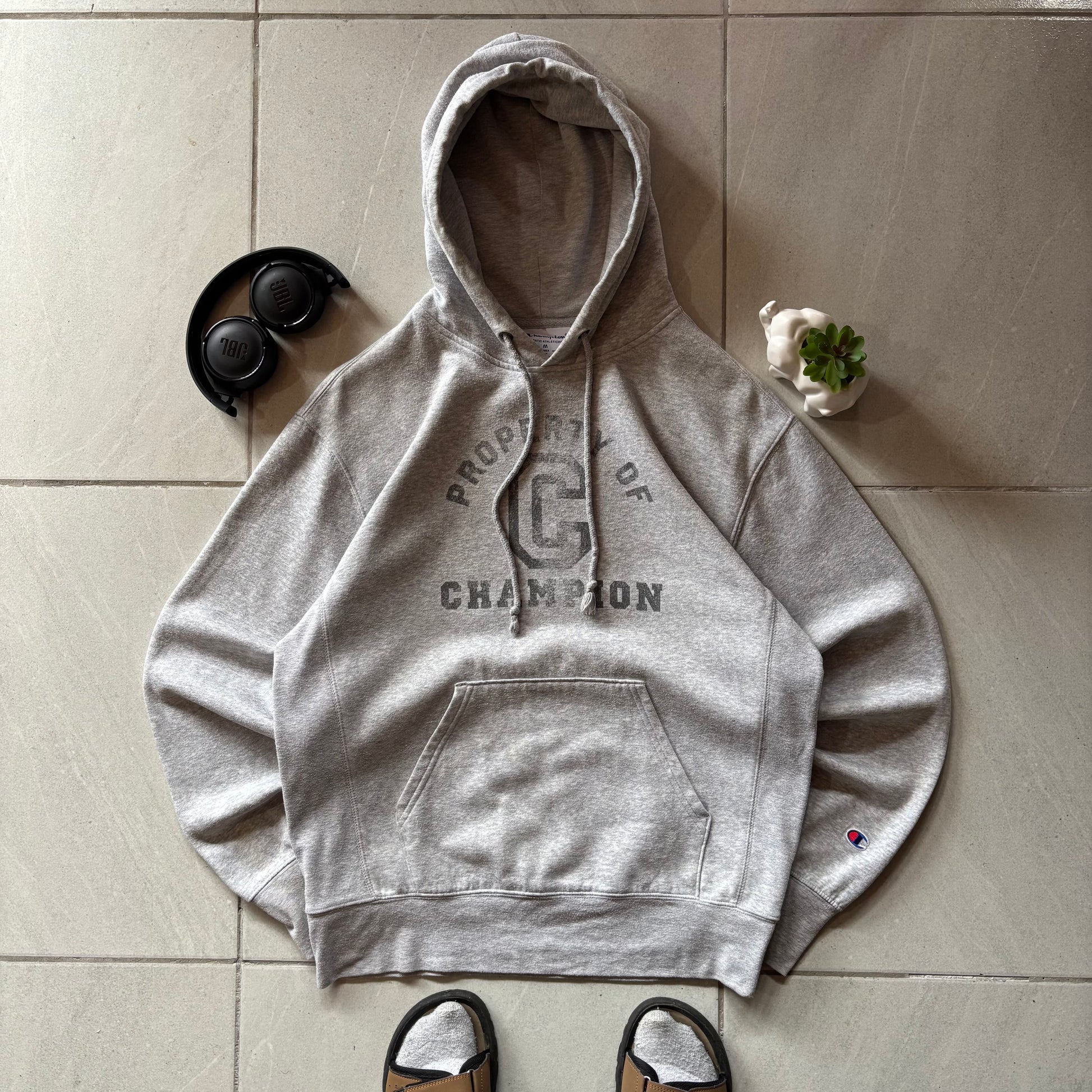 (M BOXY) CHAMPION HOODIE