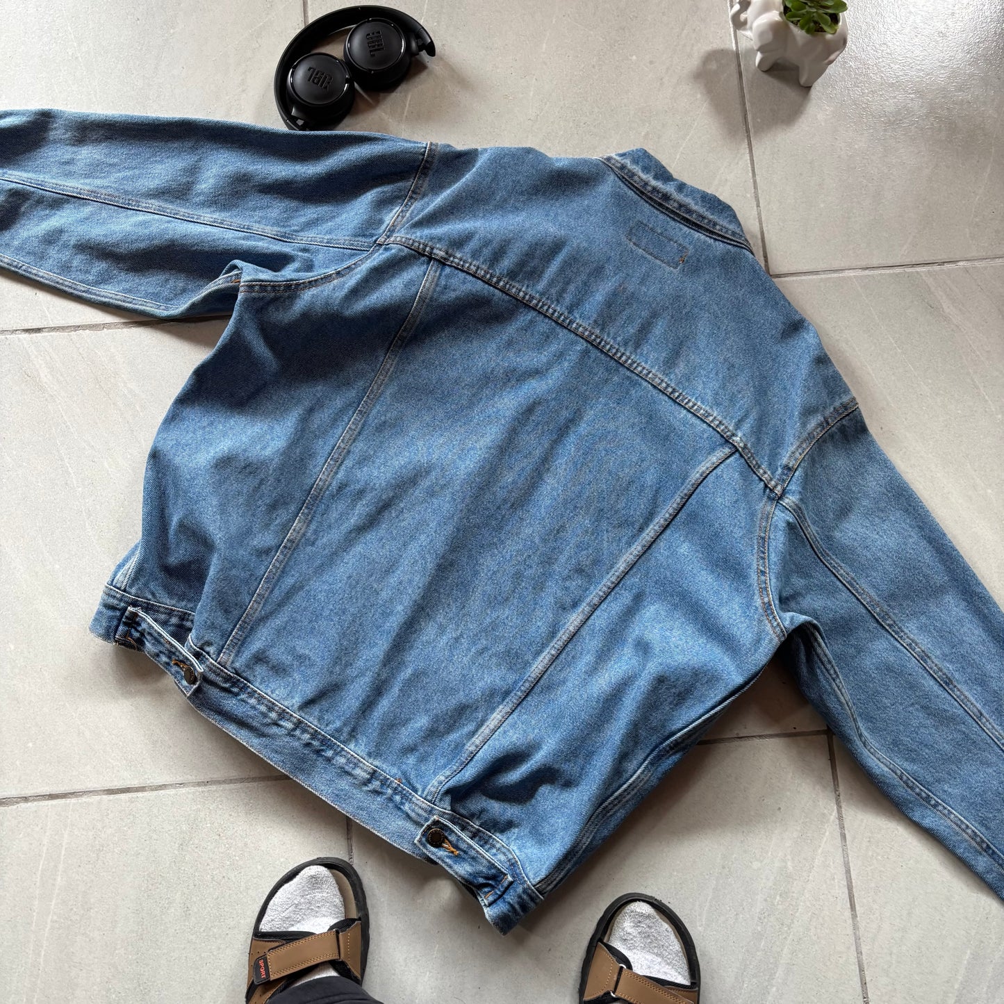 (Xl BOXY) WRANGLER RG TRUCKER DENIM JACKET