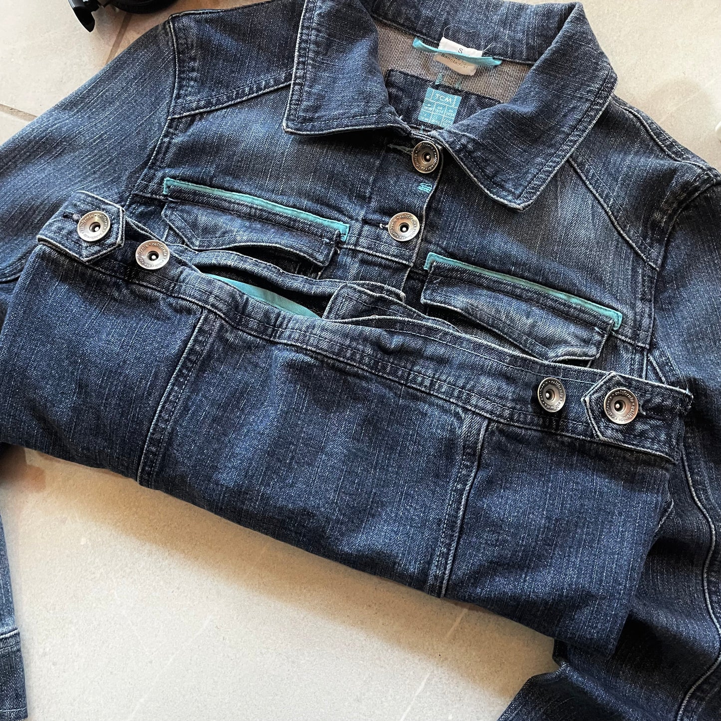 (S BOXY) VINTAGE DENIM JACKET TCM