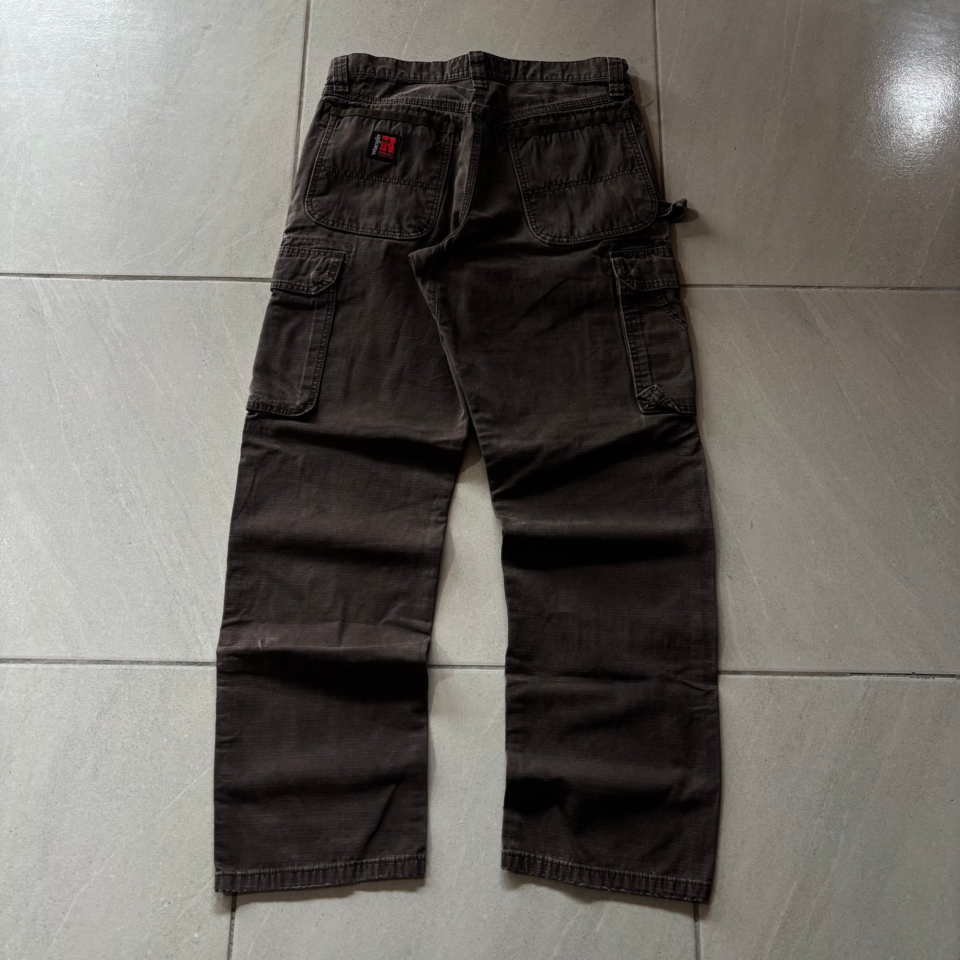(31/32) VINTAGE WRANGLER RIGGS DKB