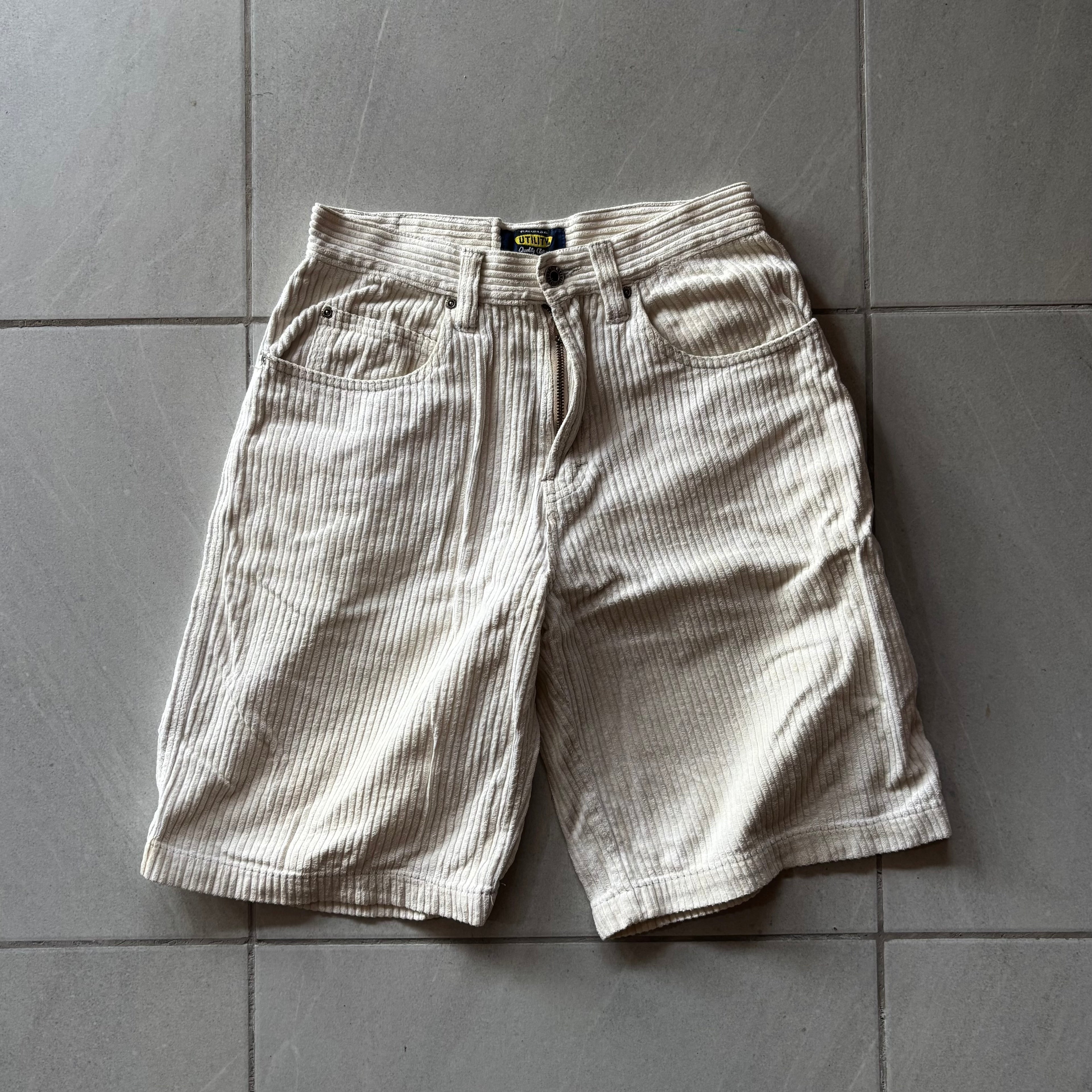 (28) SHORT UTILITY CORDEROY