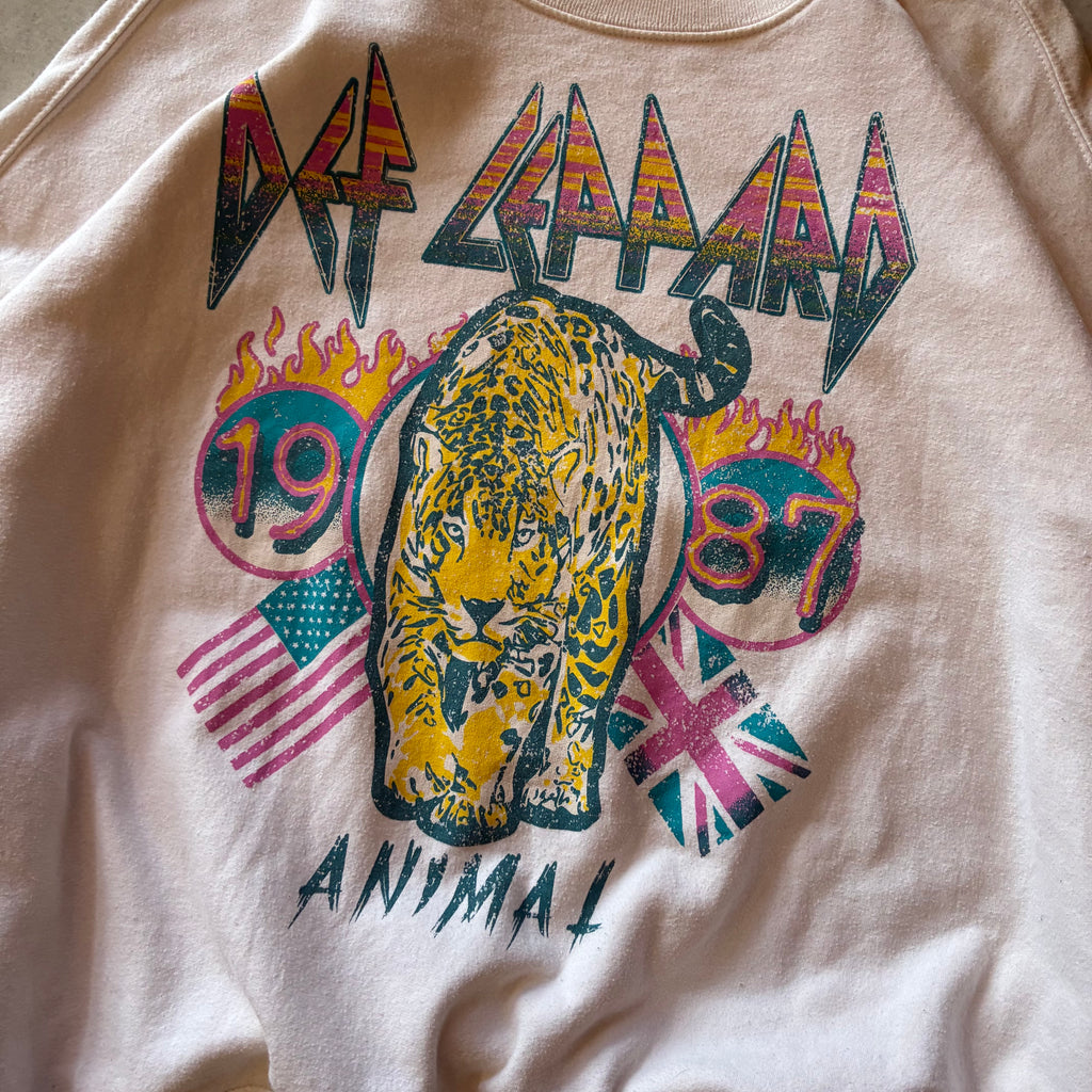 (Xl) LEF LEPPARD CREWNECK