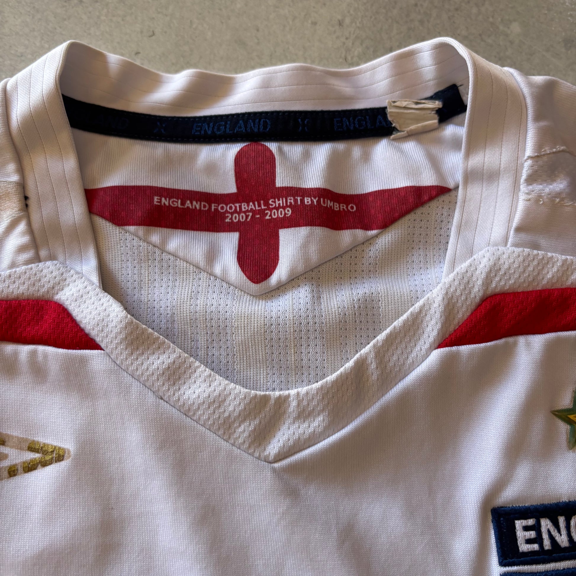 (L) ENGLAND TEE - NO DORSAL