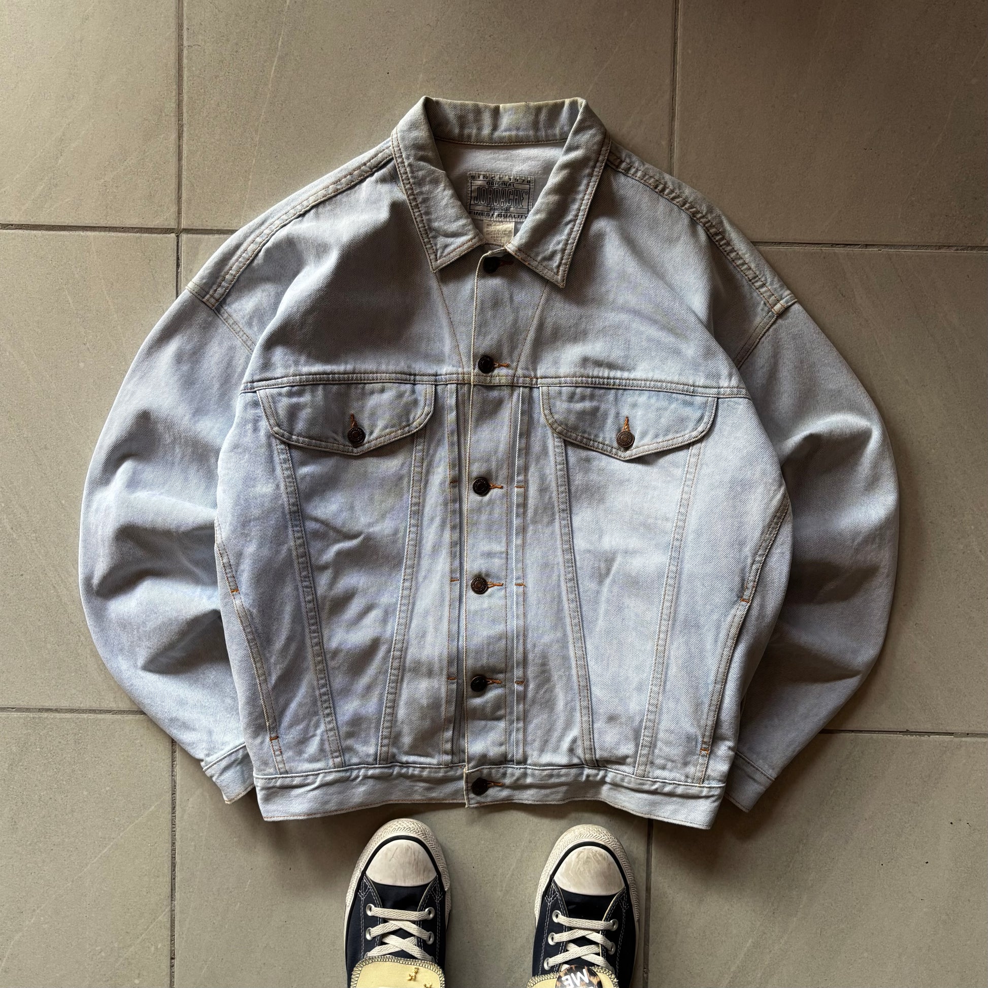 (L) JORDACHE DENIM TRUCKER JACKET