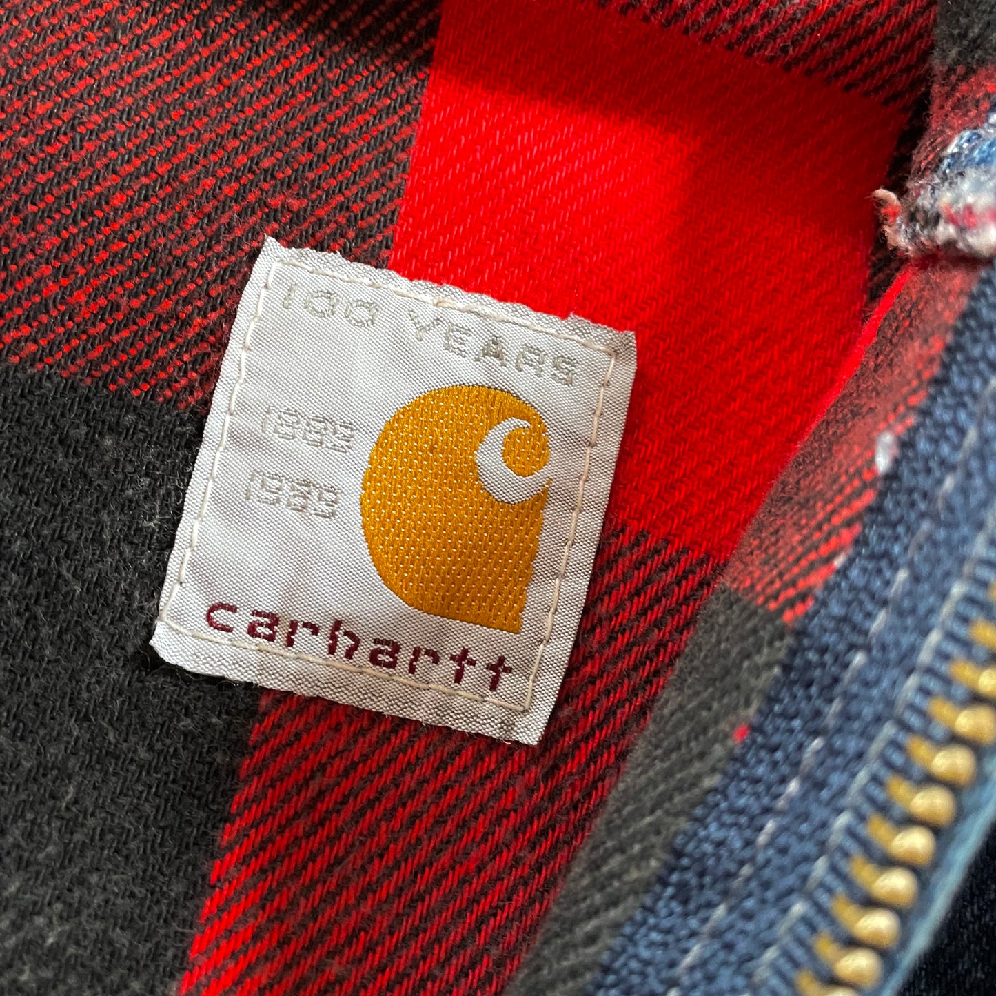 (M fit L Boxy) Vintage 80s Carhartt Active Jacket - Como Nueva - Exclusivas