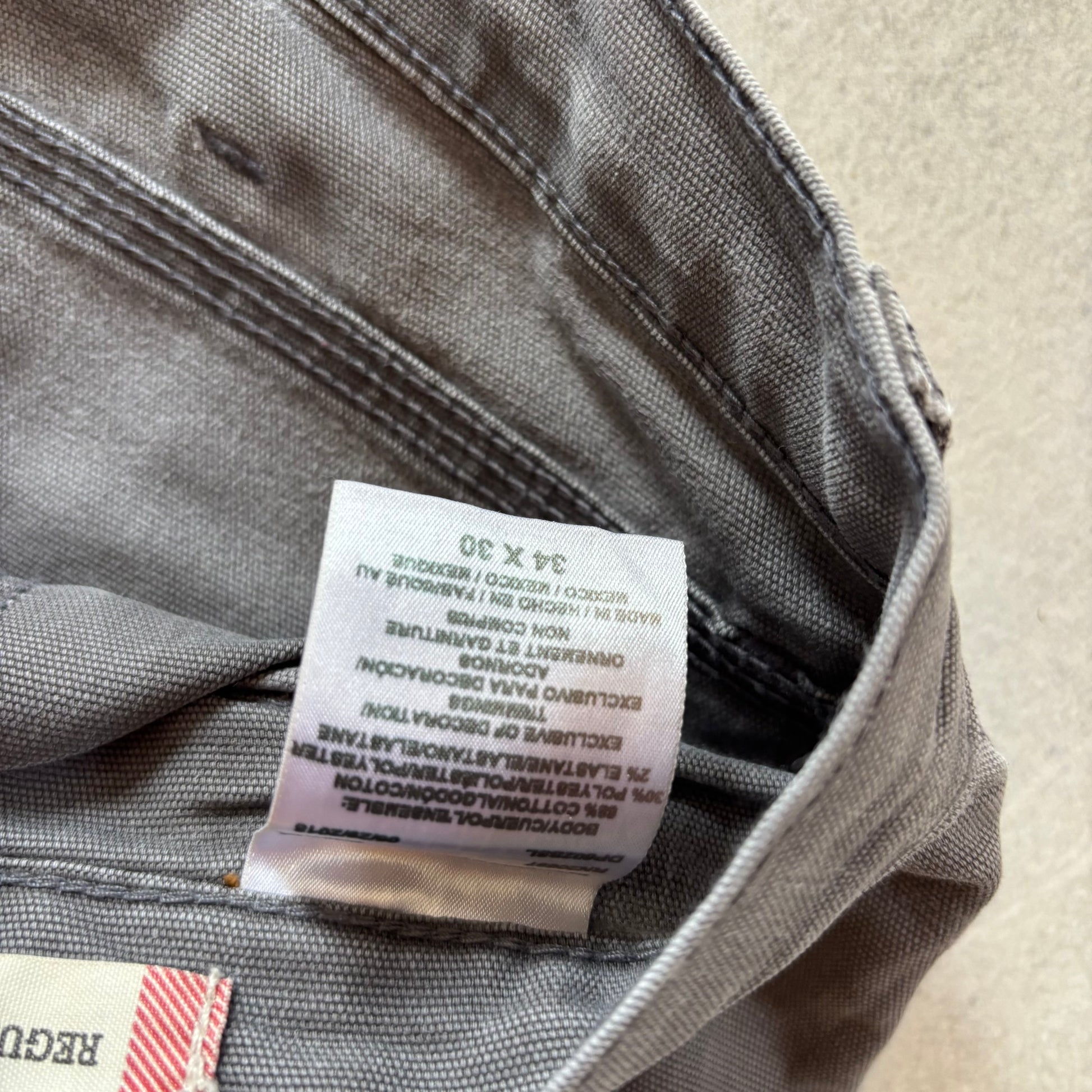 (34/30) DICKIES DENIM GRAY PANT