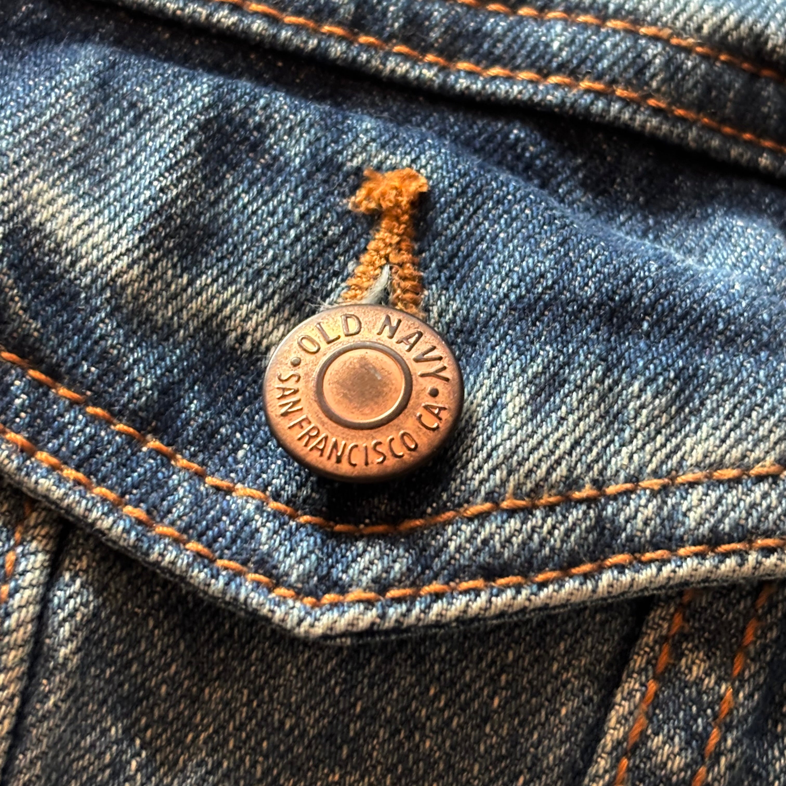 (L) OLD NAVY DENIM JACKET NEW BRAND