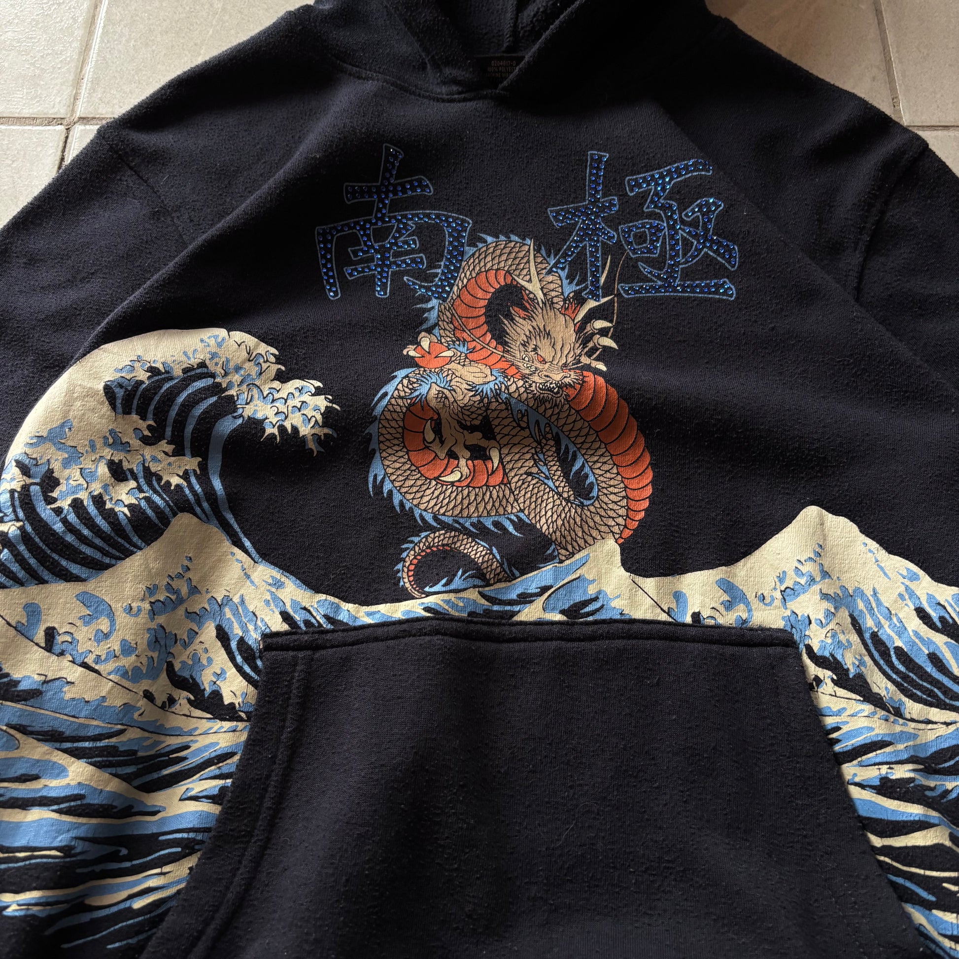 (FIT M) SOUTH POLE DRAGON HOODIE