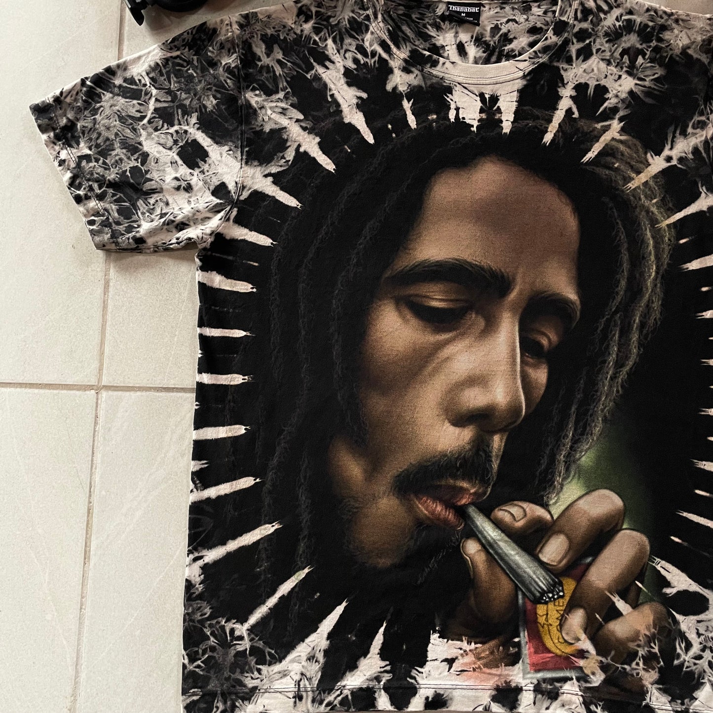 (M Boxy) Bob Marley AOP - Print On both Sides - NEW