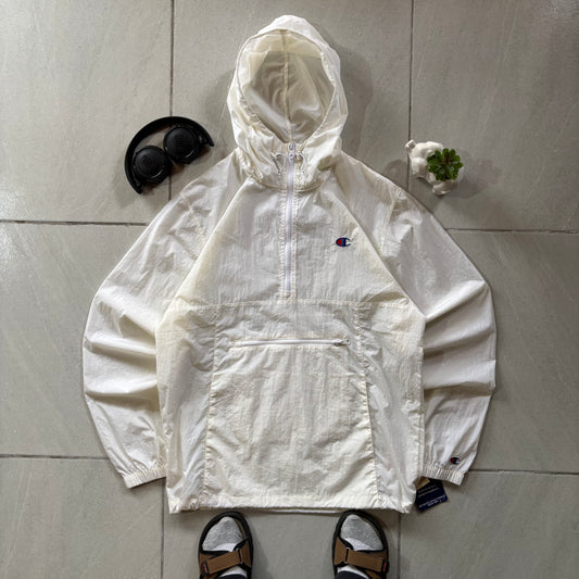 (M FIT L) CHAMPION STORMBREAKER WHITE - NEW BRAND