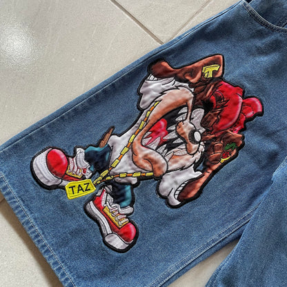 (34) Crazy Jhorts Looney Tunes - Mega Baggy - NEW