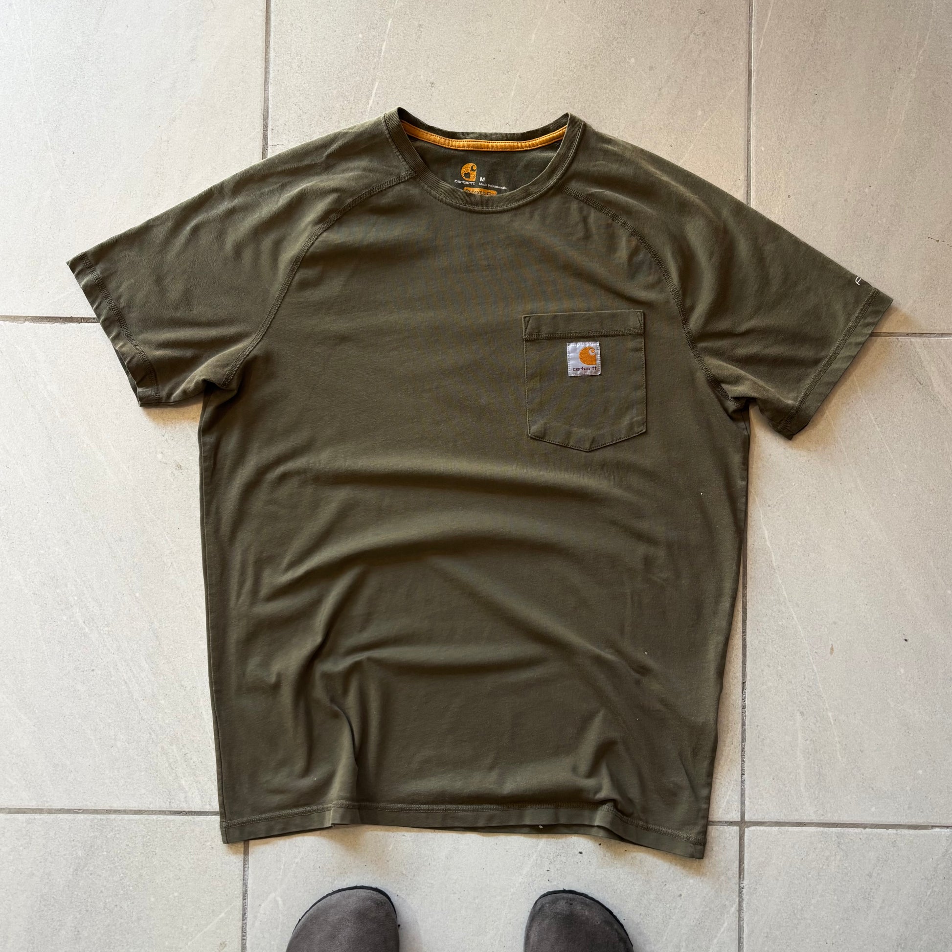 (M) CARHARTT POCKET TEE MOSS