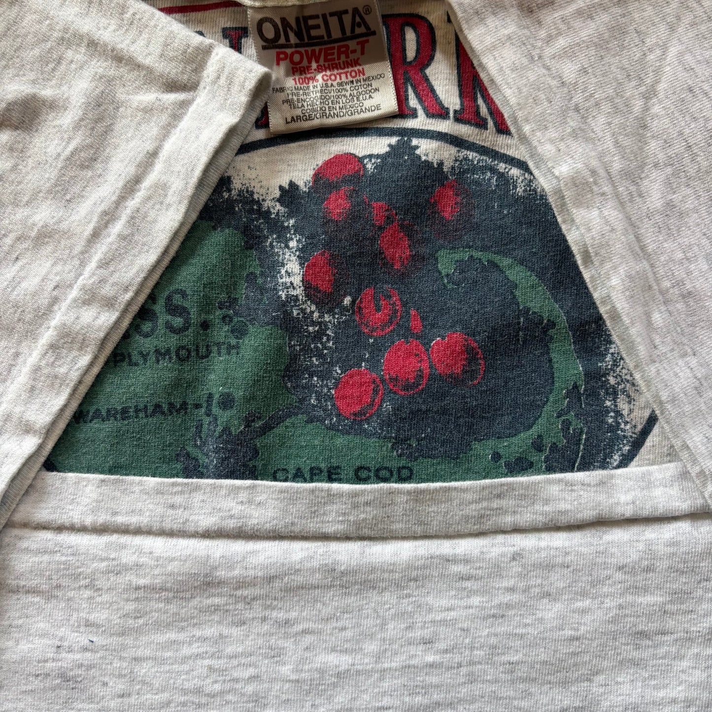 (M BOXY) VINTAGE TEE ONEITA SINGLE STITCH