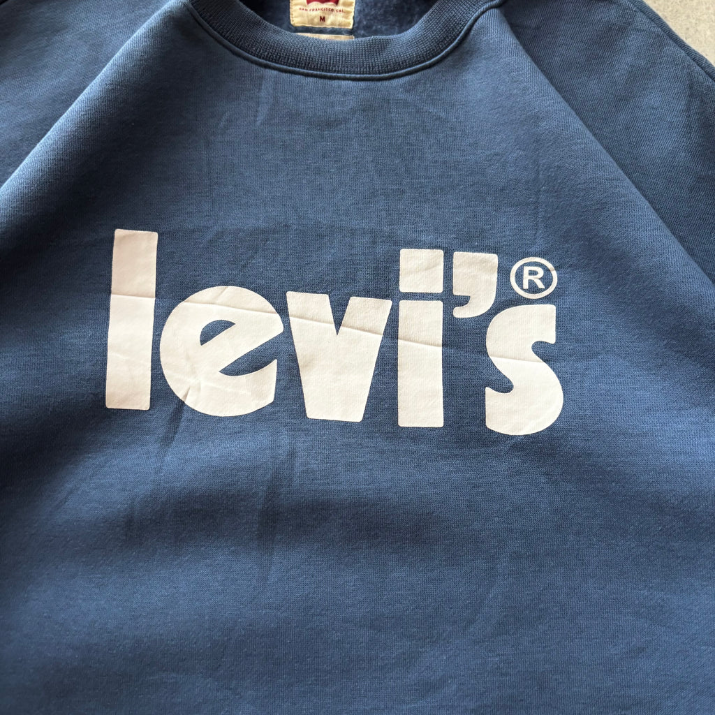 (FIT L) LEVI'S CREWNECK - NEW