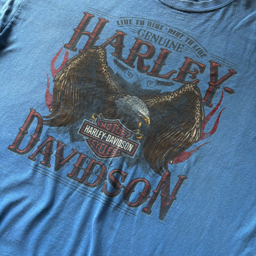 (L) HARLEY DAVIDSON TEE