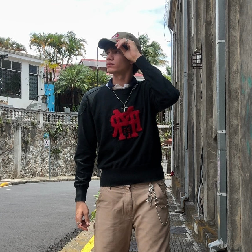 (L BOXY) RALPH LAUREN SPORT CREWNECK