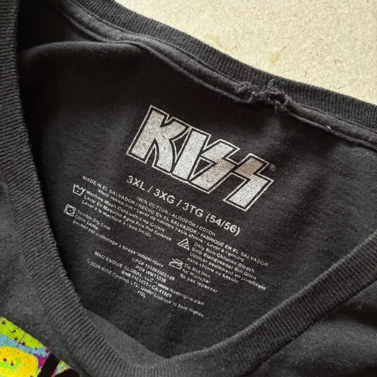 (3XL) KISS TEE