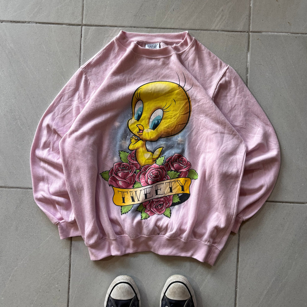 (M) LOONEY TUNES VINTAGE CREWNECK