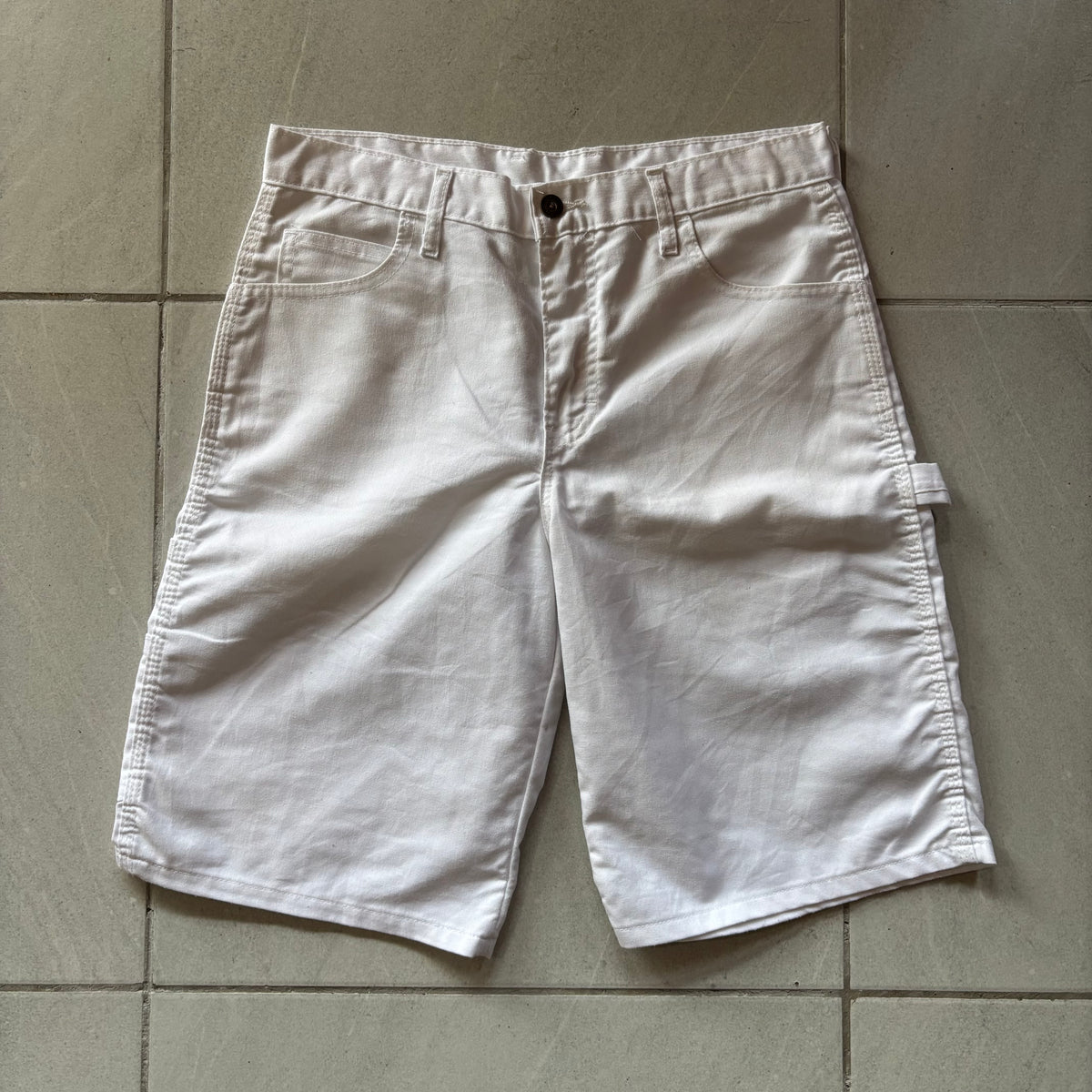 (30) DICKIES JORT WHITE