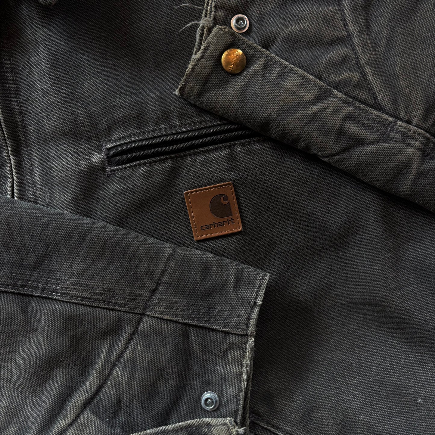 (L BOXY) CARHARTT DETROIT JACKET J97 GVL