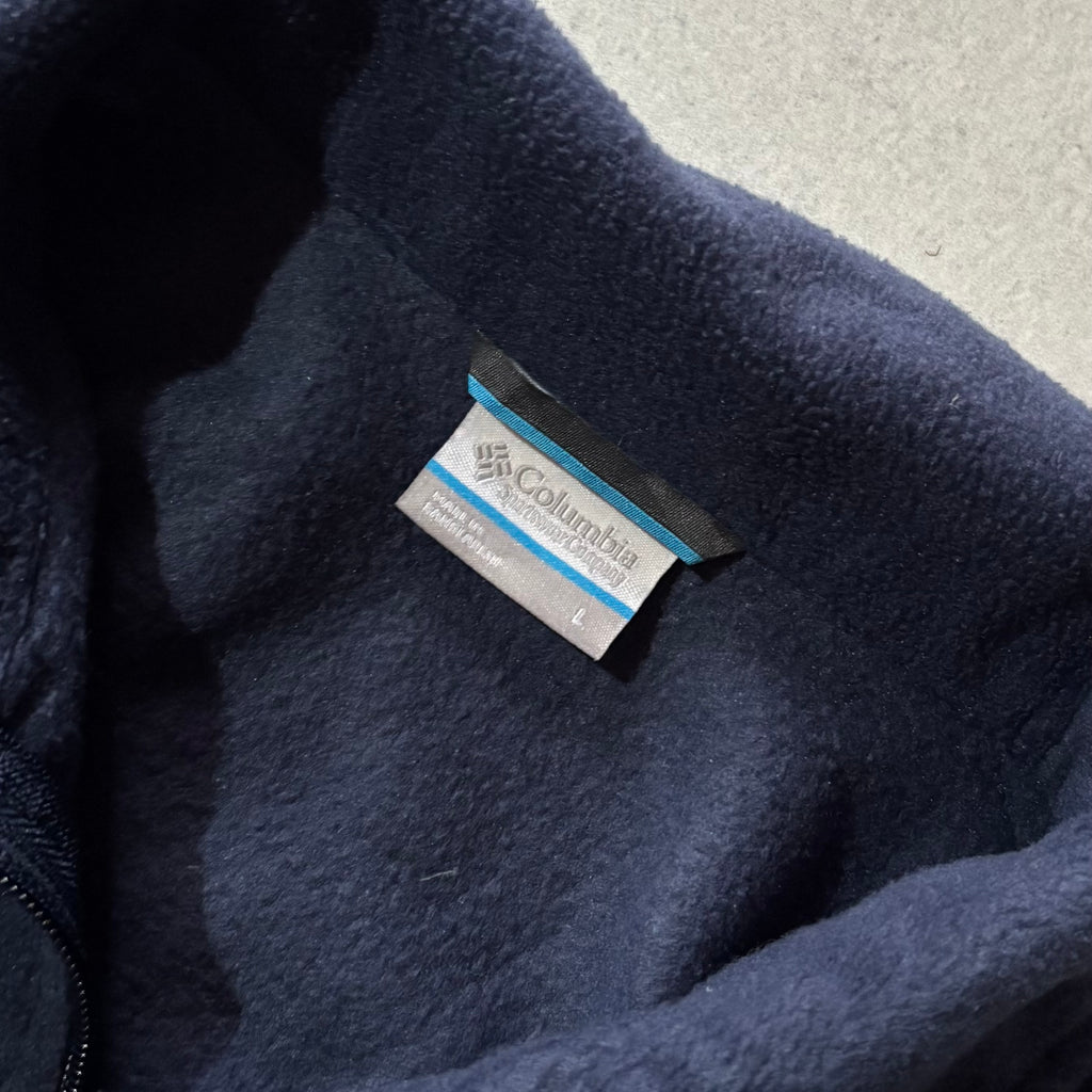 (L) COLUMBIA FLEECE JACKET DARK BLUE