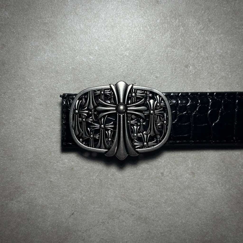 CHROME HEARTS LEATHER BELT