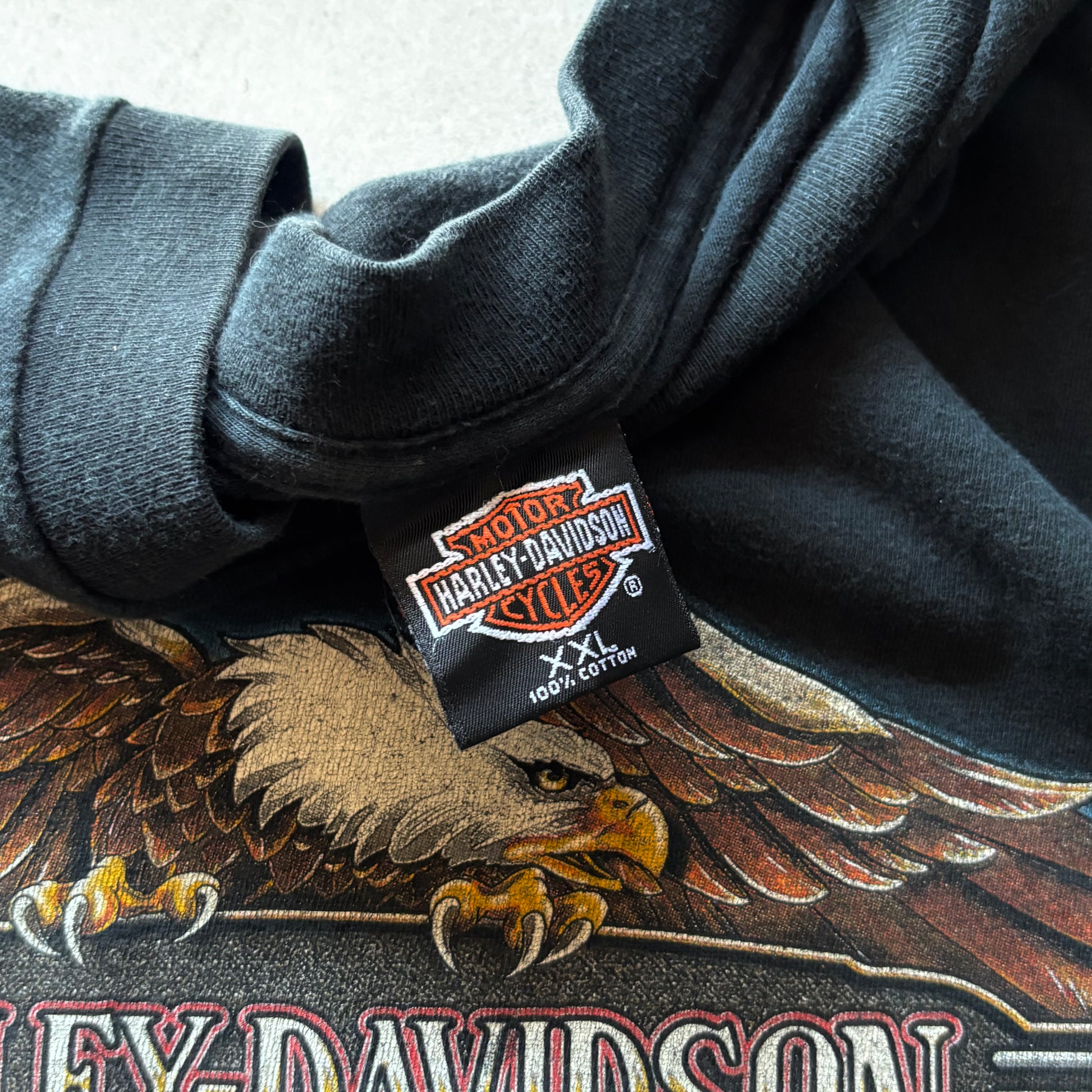 (XXl) HARLEY DAVIDSON VINTAGE TEE