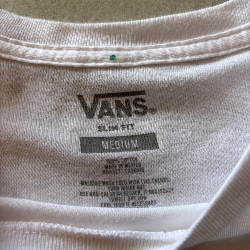 (M BOXY) VANS SKATEBOARD TEE