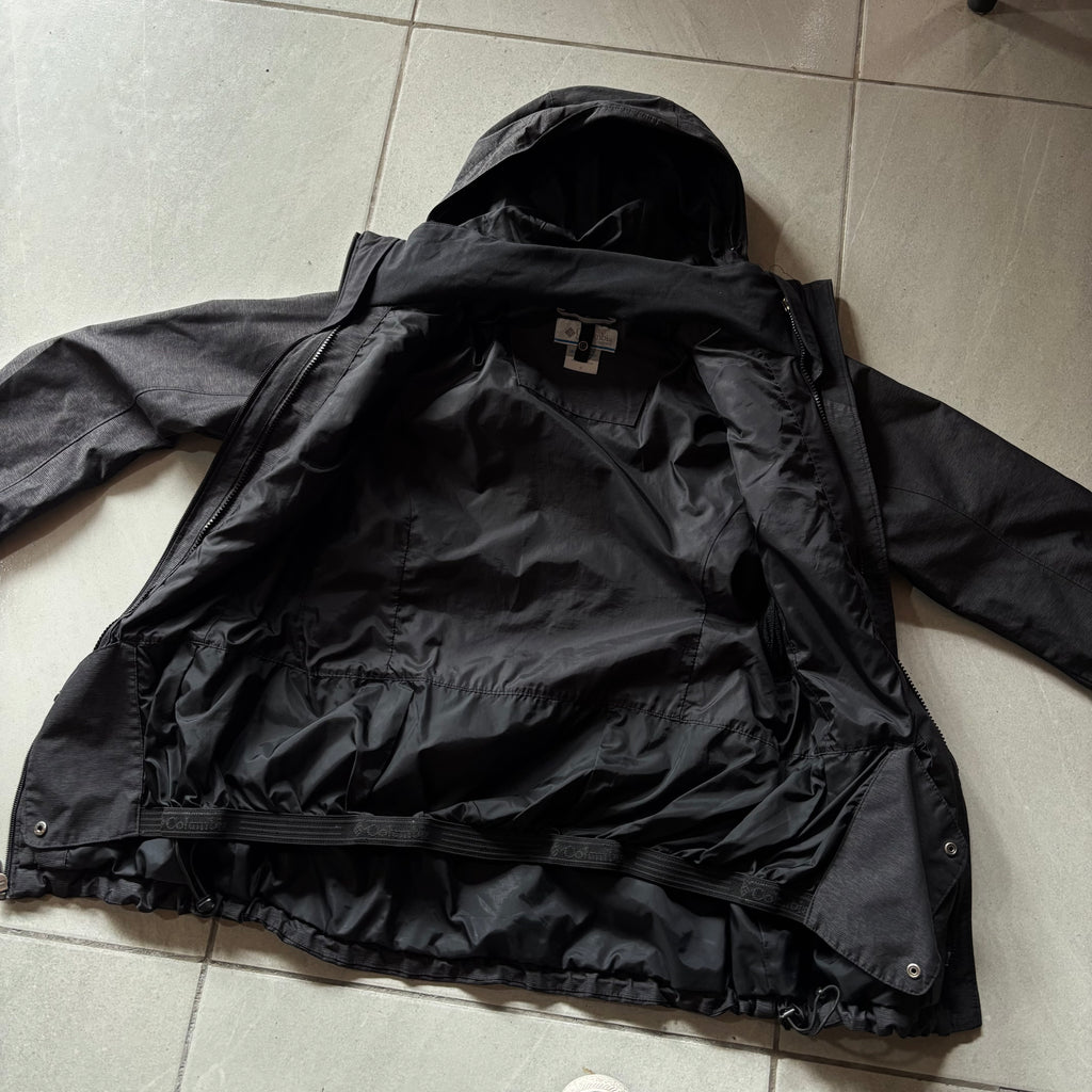(M) COLUMBIA OMNI TECH COMPLETE - ZIP DAMAGE