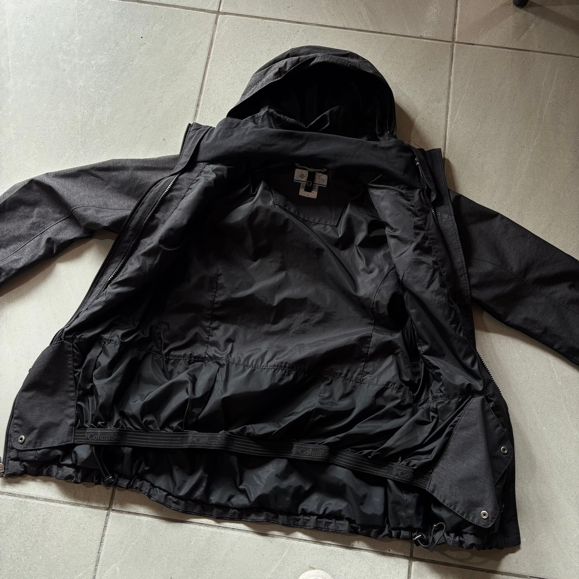 (M) COLUMBIA OMNI TECH COMPLETE - ZIP DAMAGE