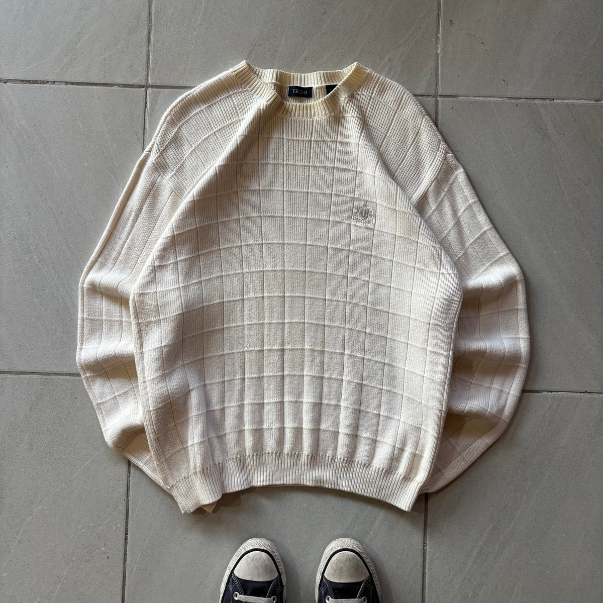 (L) IZOD VINTAGE CREWNECK