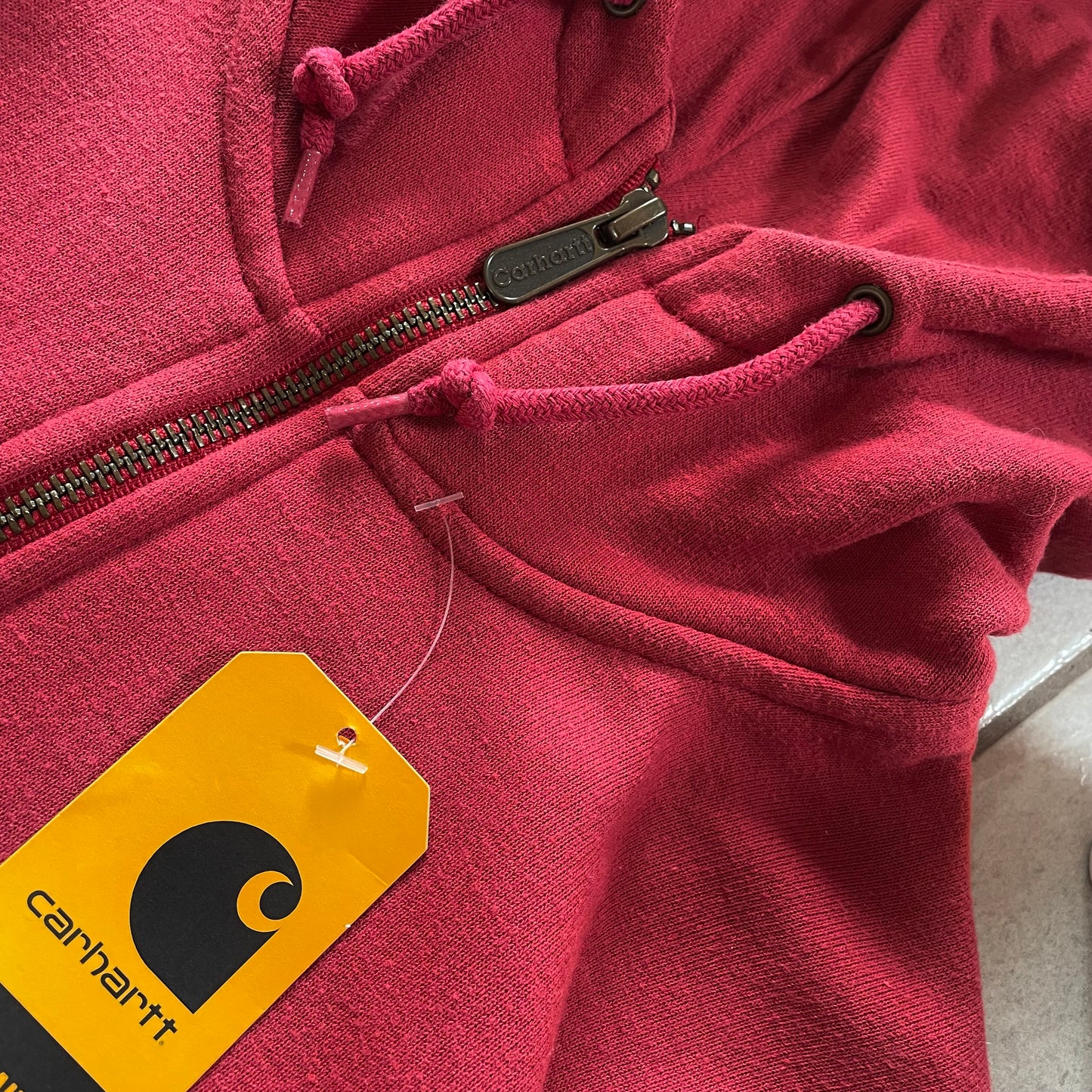 (S) Carhartt Hoodie Half Zip - BRAND NEW