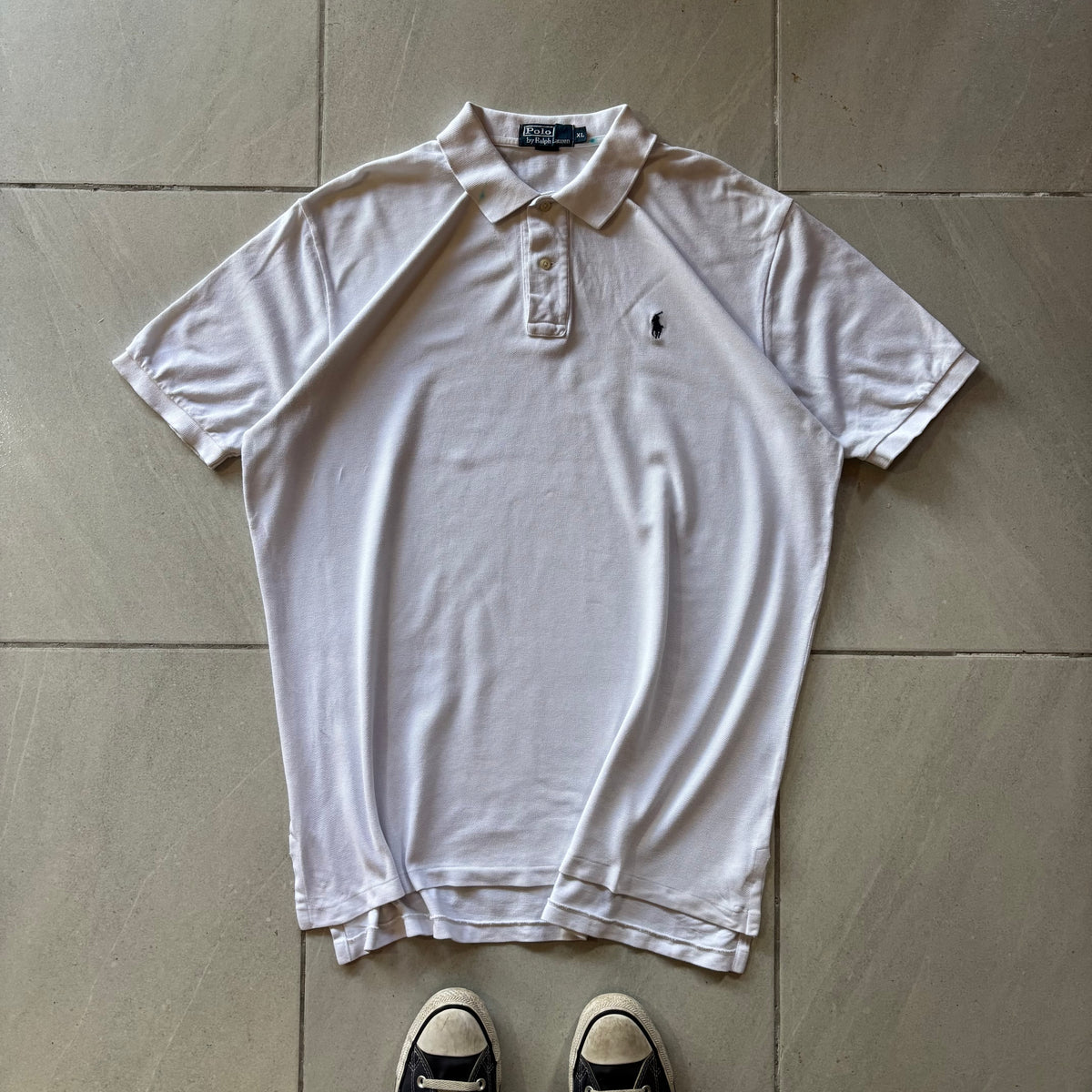 (Xl) RALPH LAUREN POLO BLANCA