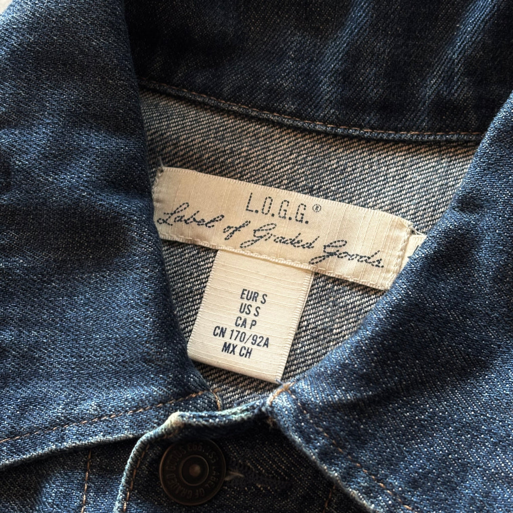 (M BOXY) L.O.G.G DENIM JACKET - NEW