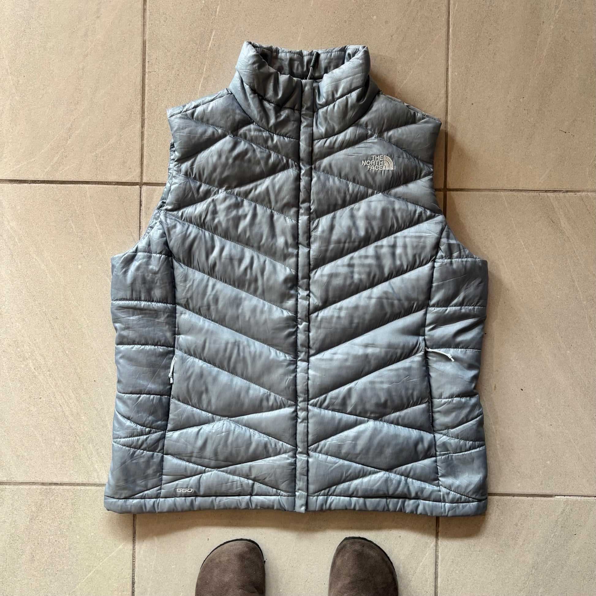 (Xl) PUFFER VEST TNF 500 SKY BLUE