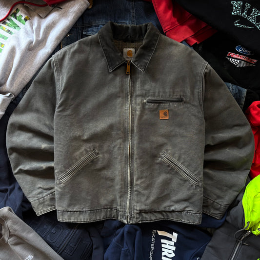 (L BOXY) CARHARTT DETROIT JACKET J97 GVL
