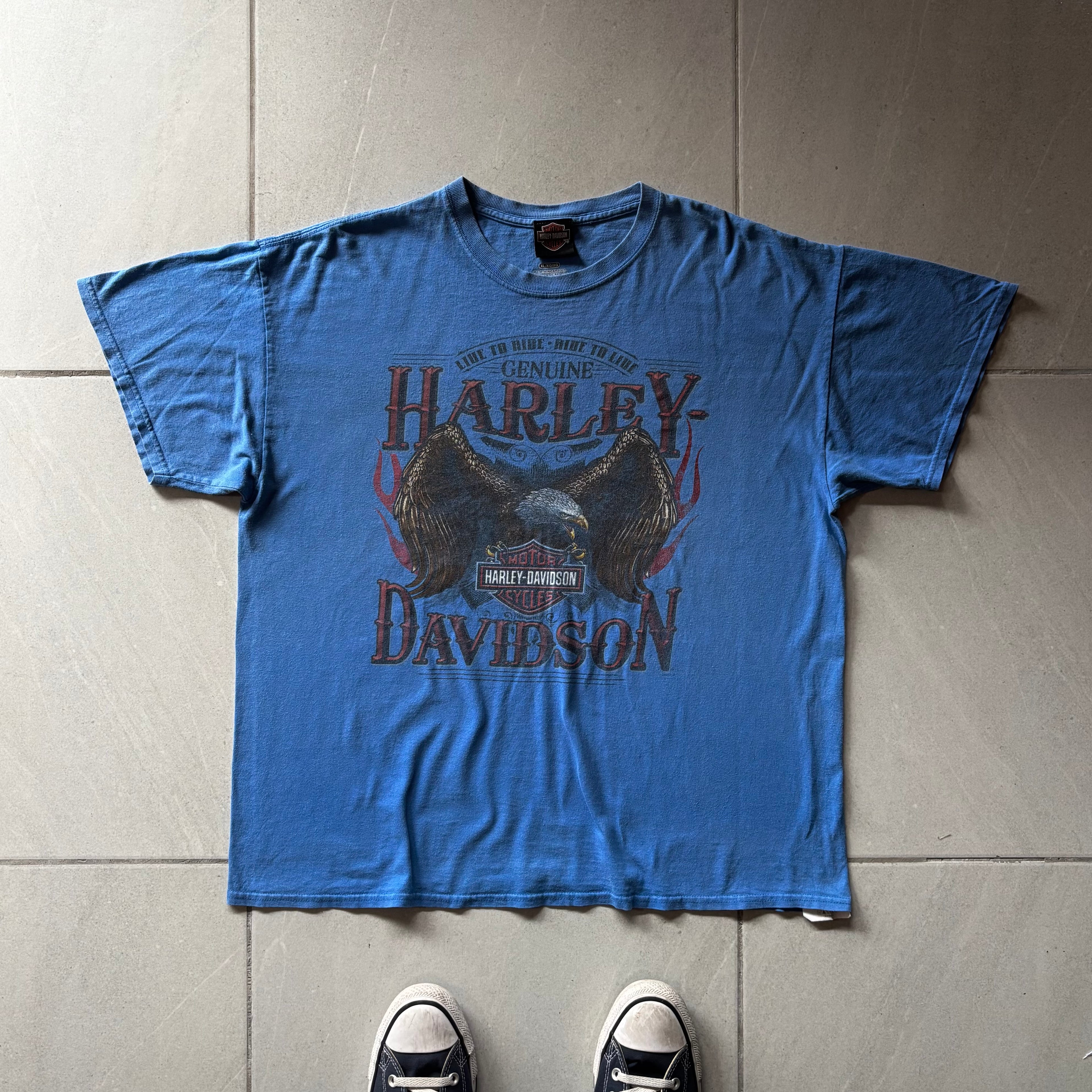 (L) HARLEY DAVIDSON TEE