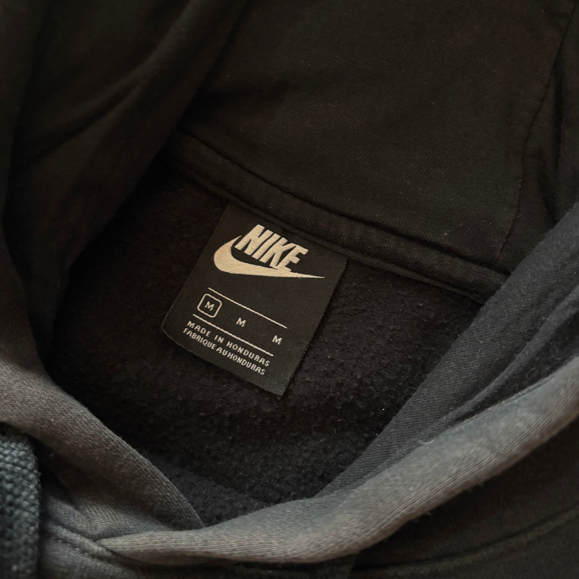 (M) NIKE HOODIE BLACK