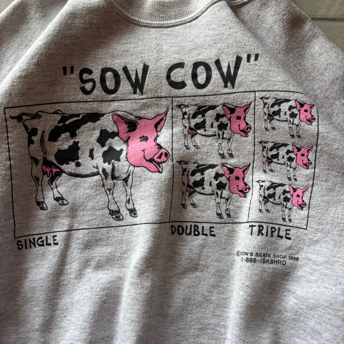 (M) VINTAGE HANES CREWNECK