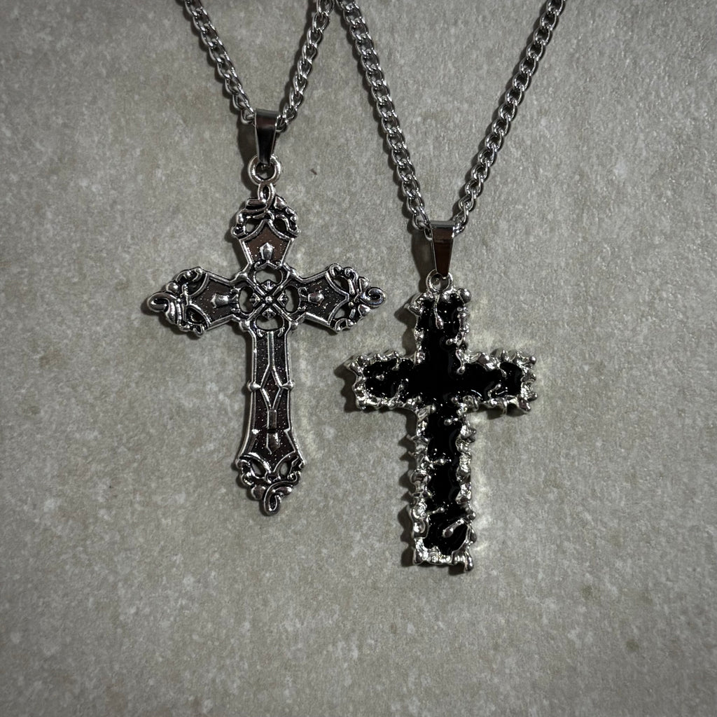 NEO CROSS NECKLACE (PACK 2)