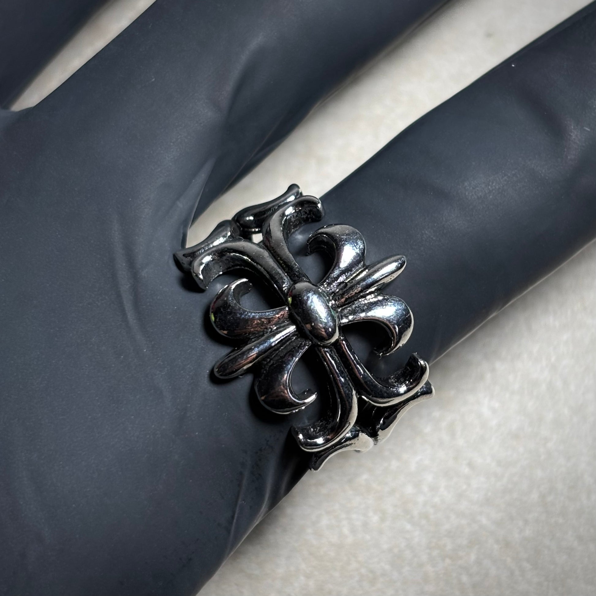 CHROME HERATS RING