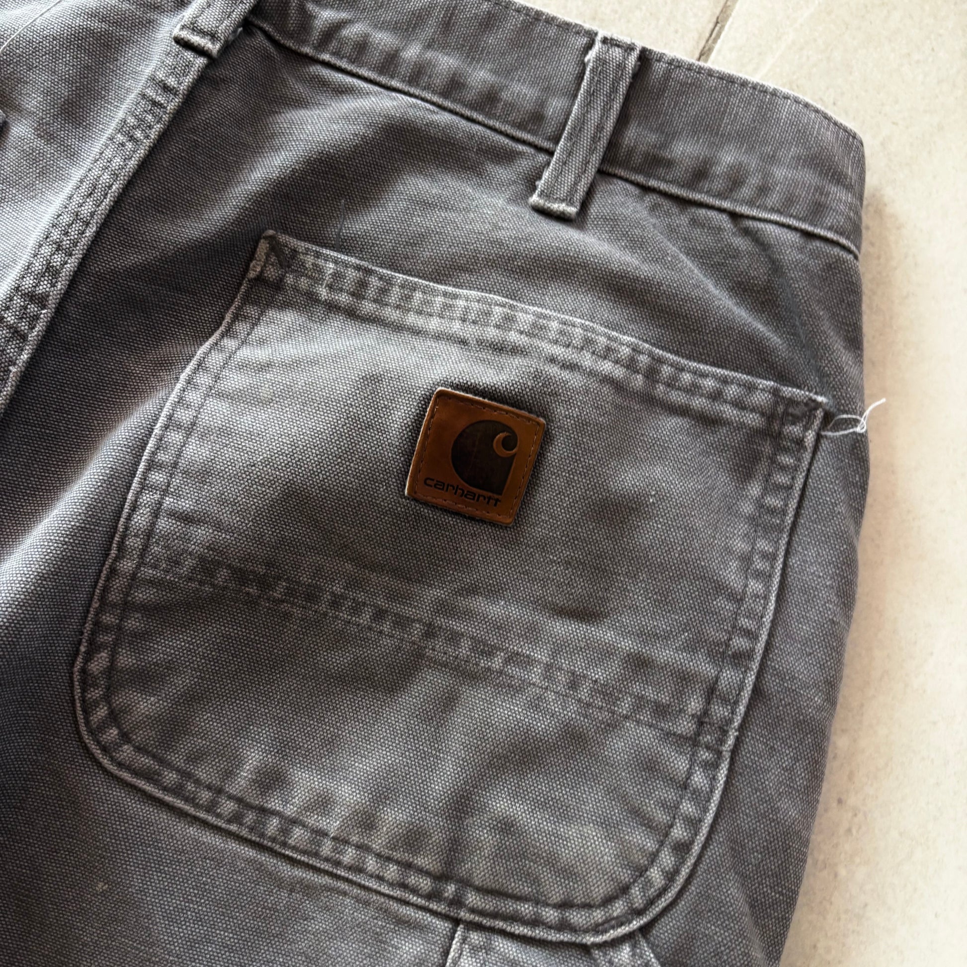 (32/30) VINTAGE CARHARTT BIG LOGO FRANELA PANT