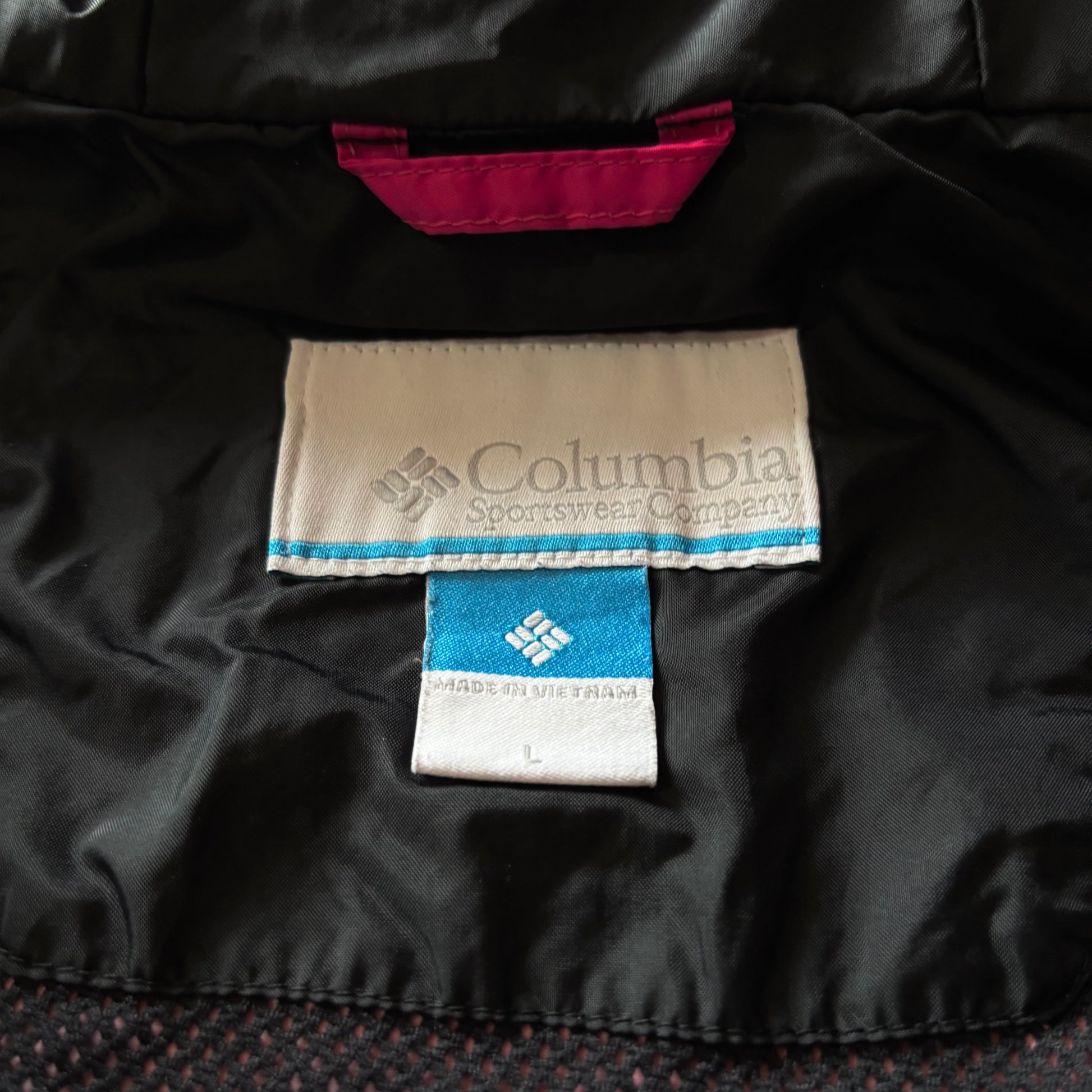 (L) COLUMBIA WINDBREAKER - ZIP DAMAGE