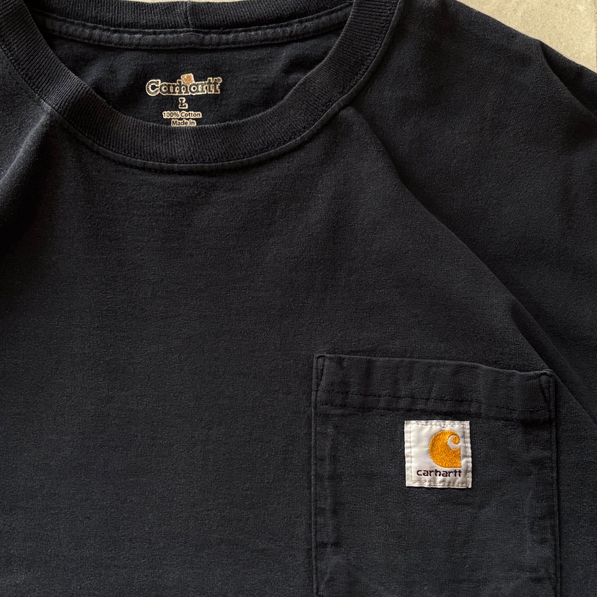 (L) CARHARTT POCKET TEE