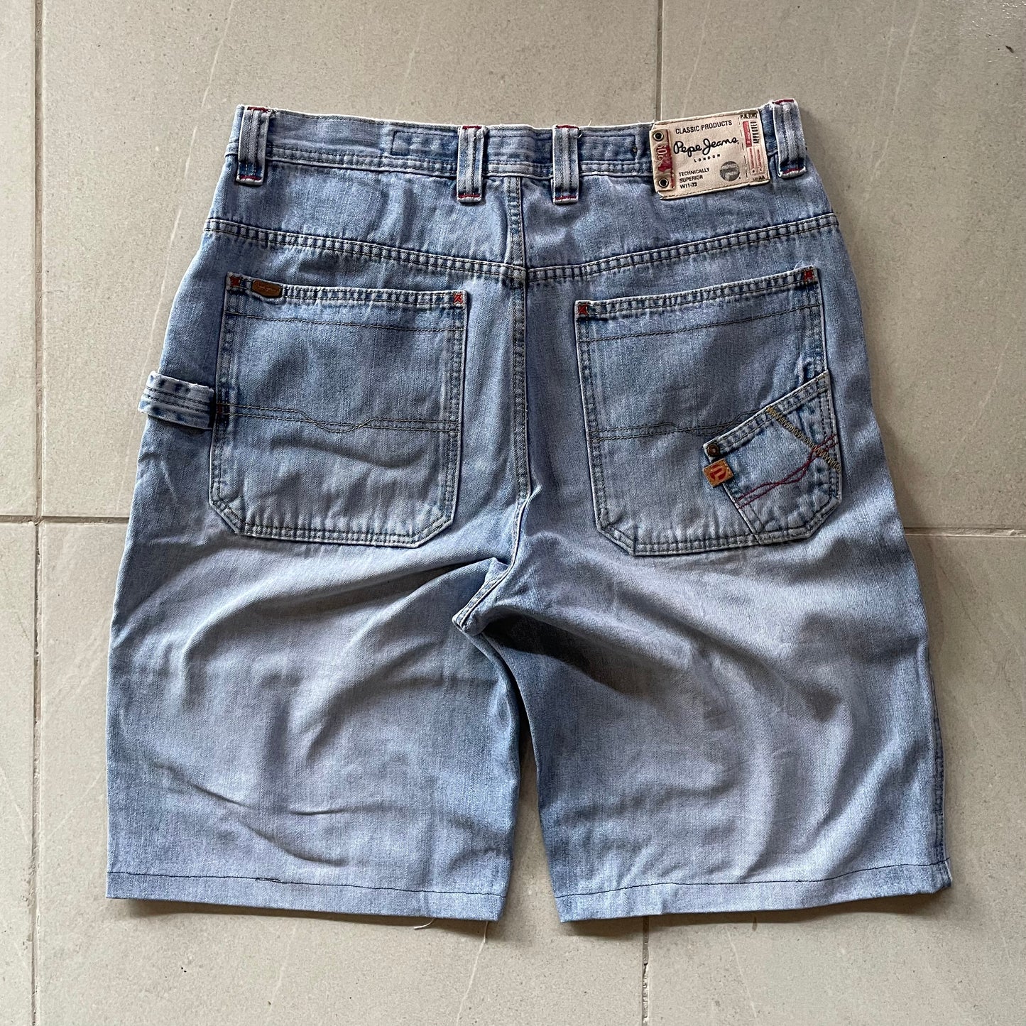 (34) Vintage Pepe Jeans Jort Baggy