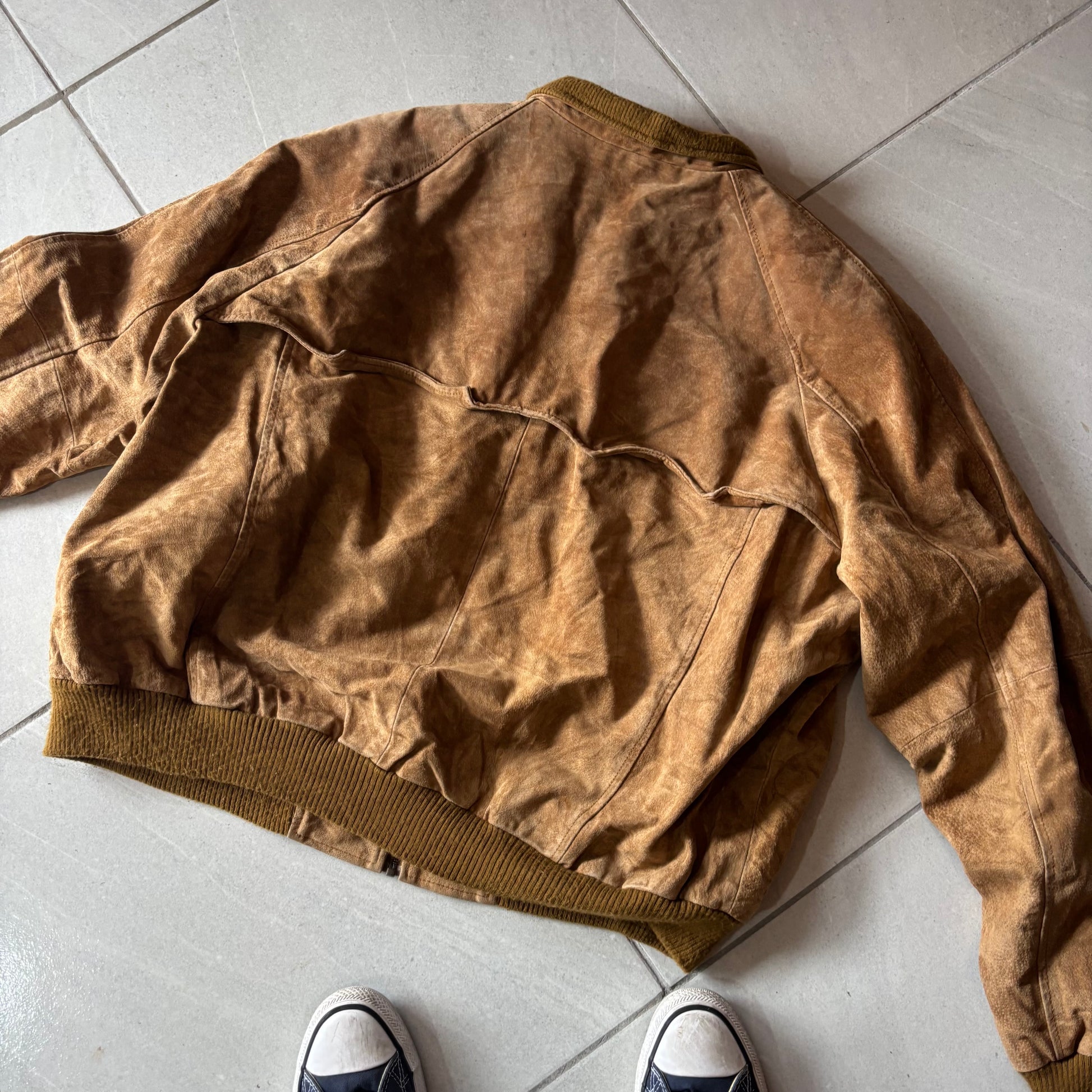 (Xl) ORVIS LEATHER JACKET