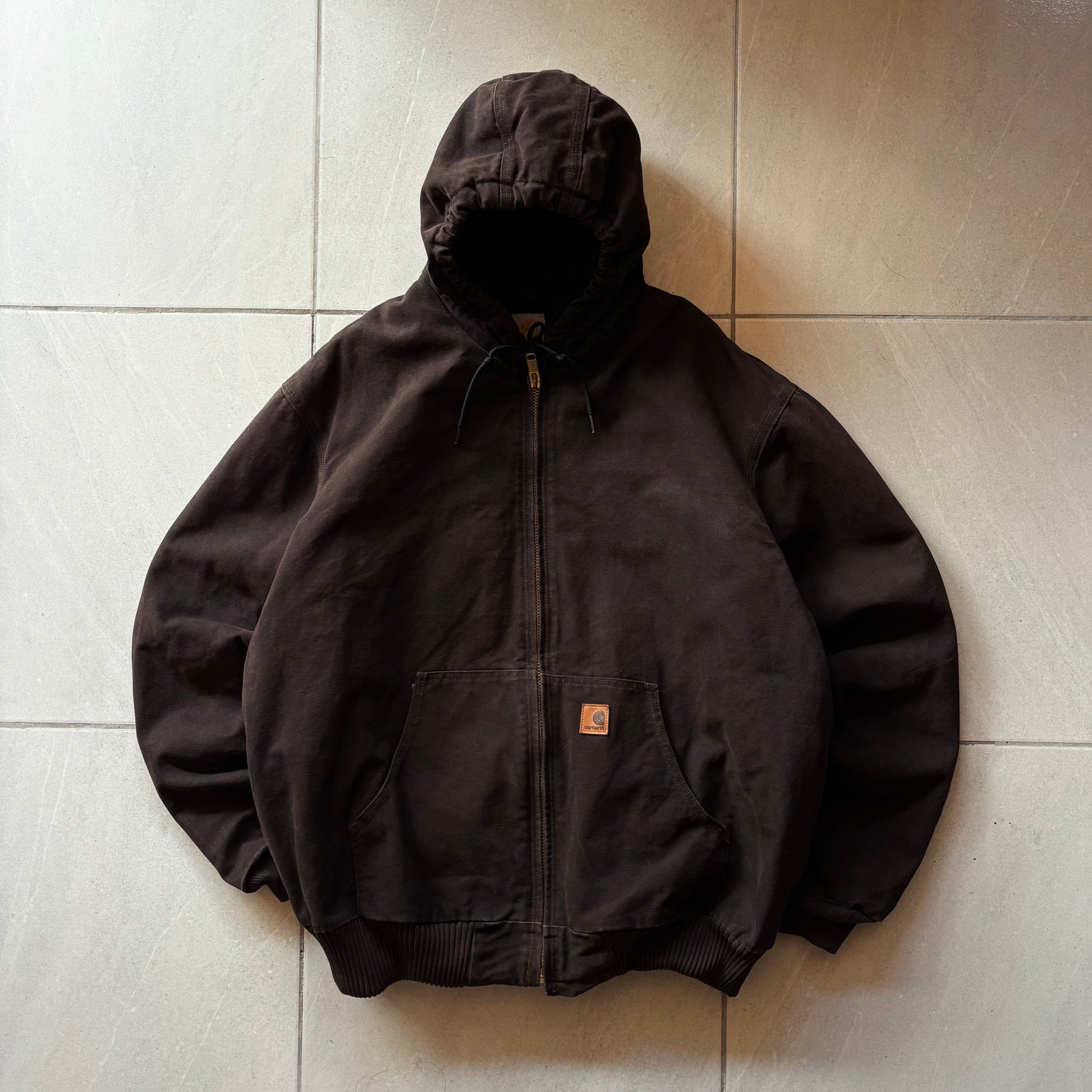 (Xl) VINTAGE CARHARTT ACTIVE JACKET J130 DKB