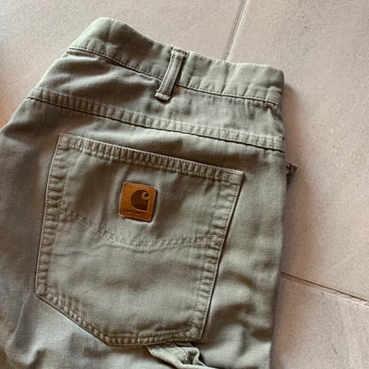 (38/32) Vintage Carhartt Pant Olive Green Stain Free NEW