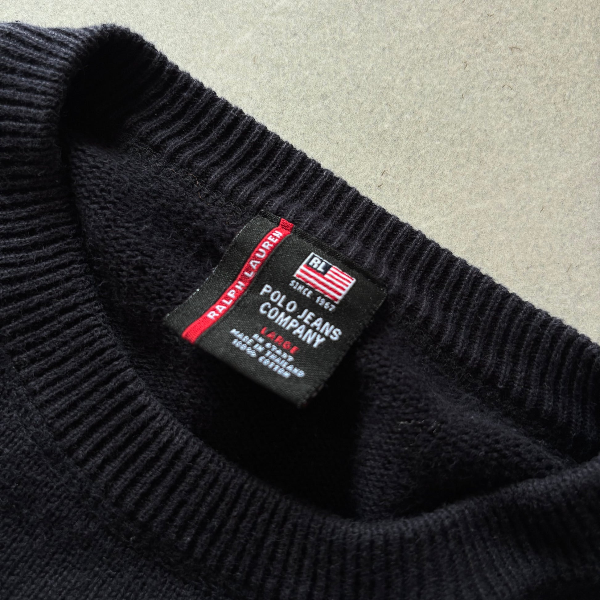 (Xl) VINTAGE RALPH LAUREN CREWNECK